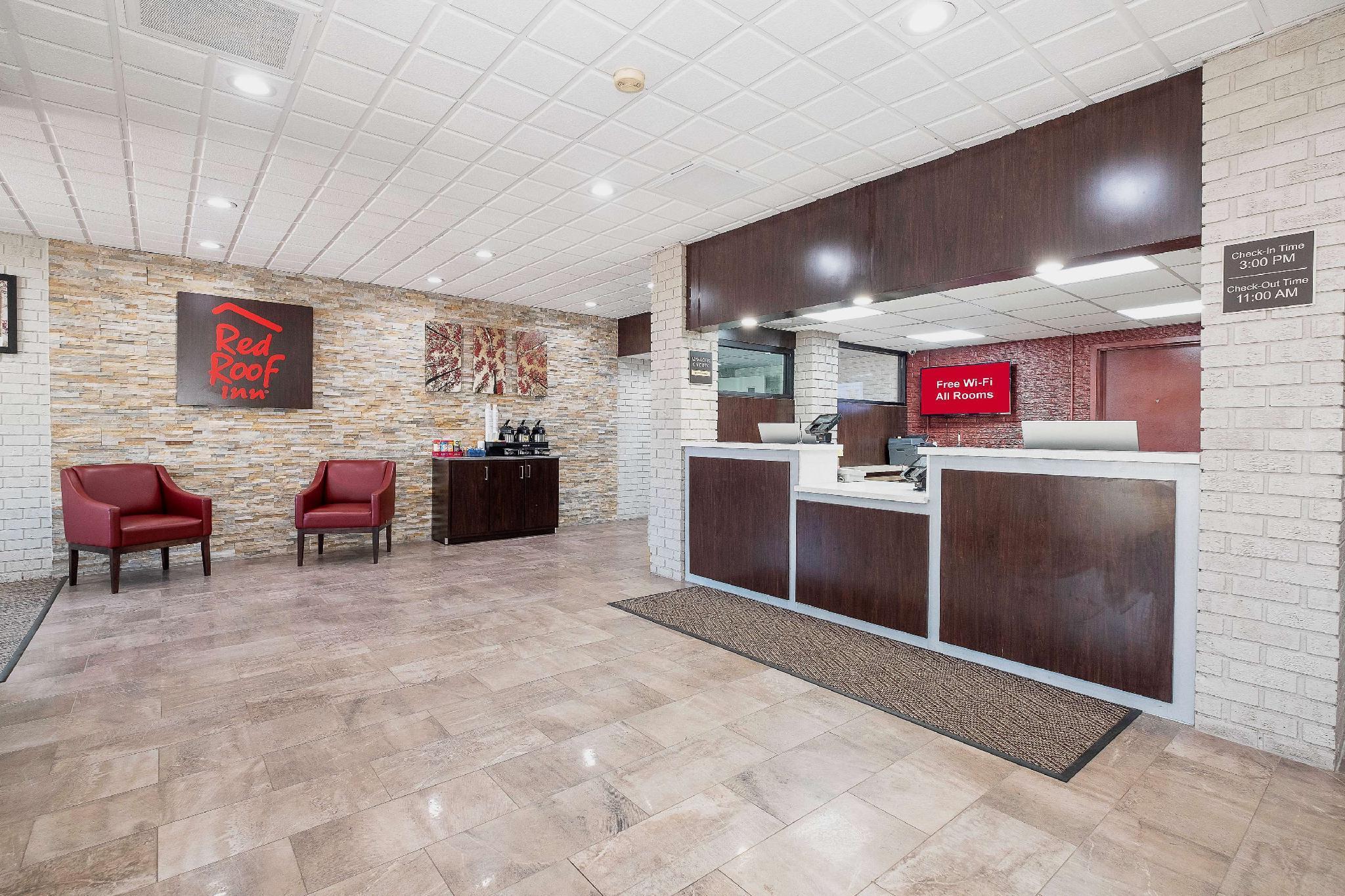 Red Roof Inn Roanoke Rapids Exterior foto